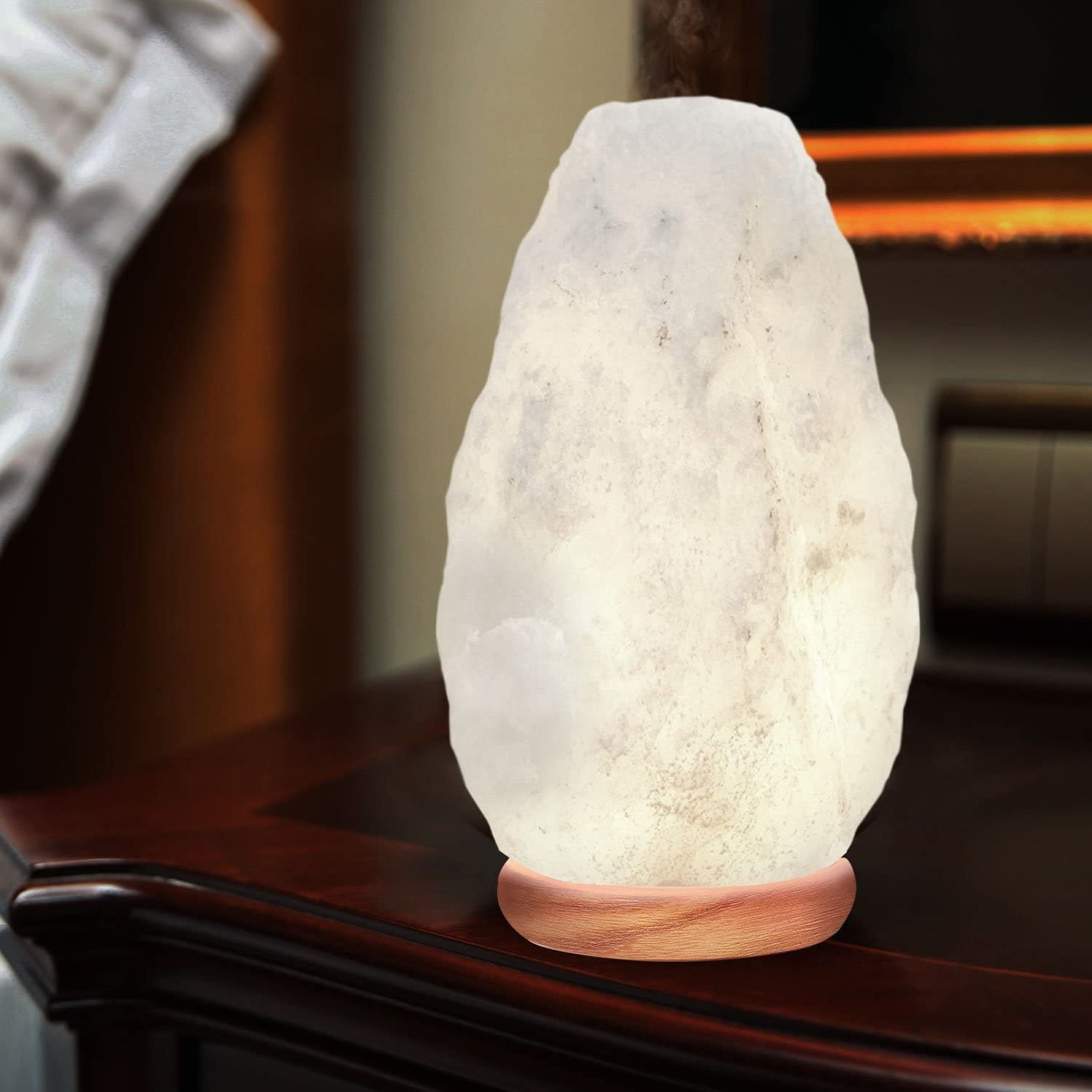 2 Kg to 25 Kg Himalayan White Salt Lamp Crystal Rock Natural Etsy UK