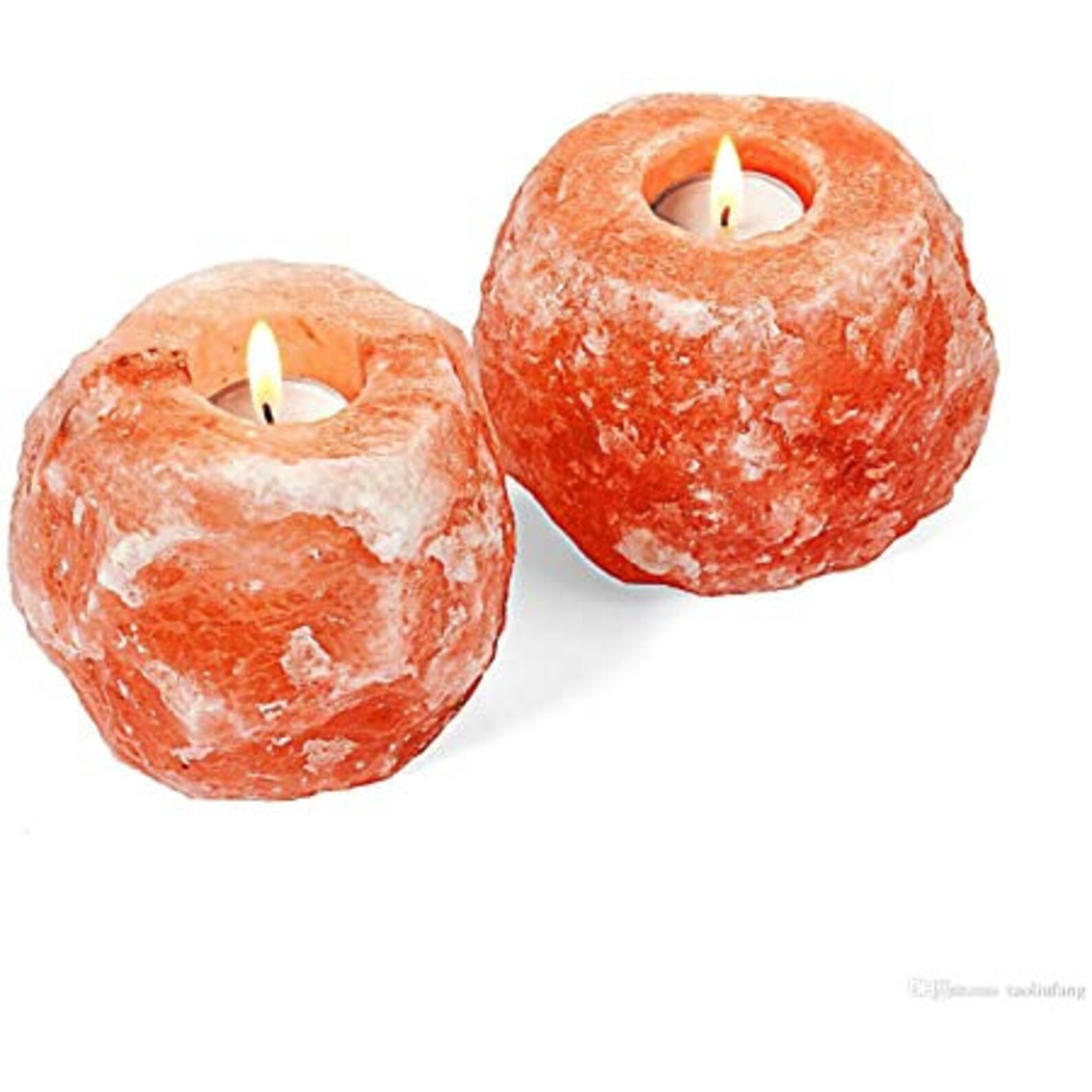 100 Natural Himalayan Pink Salt Candle Holder Crystal Rock Etsy UK