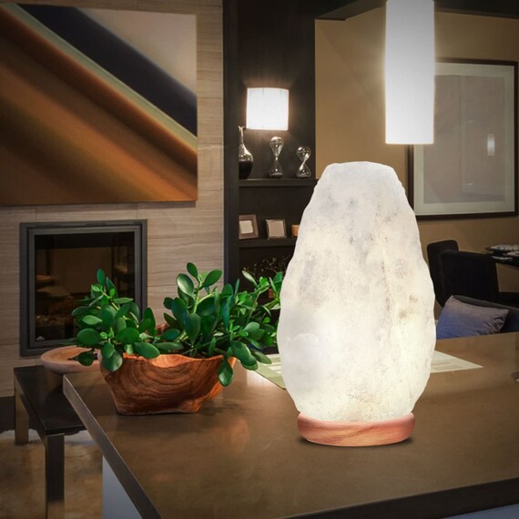 2 Kg to 25 Kg Himalayan White Salt Lamp Crystal Rock Natural - Etsy