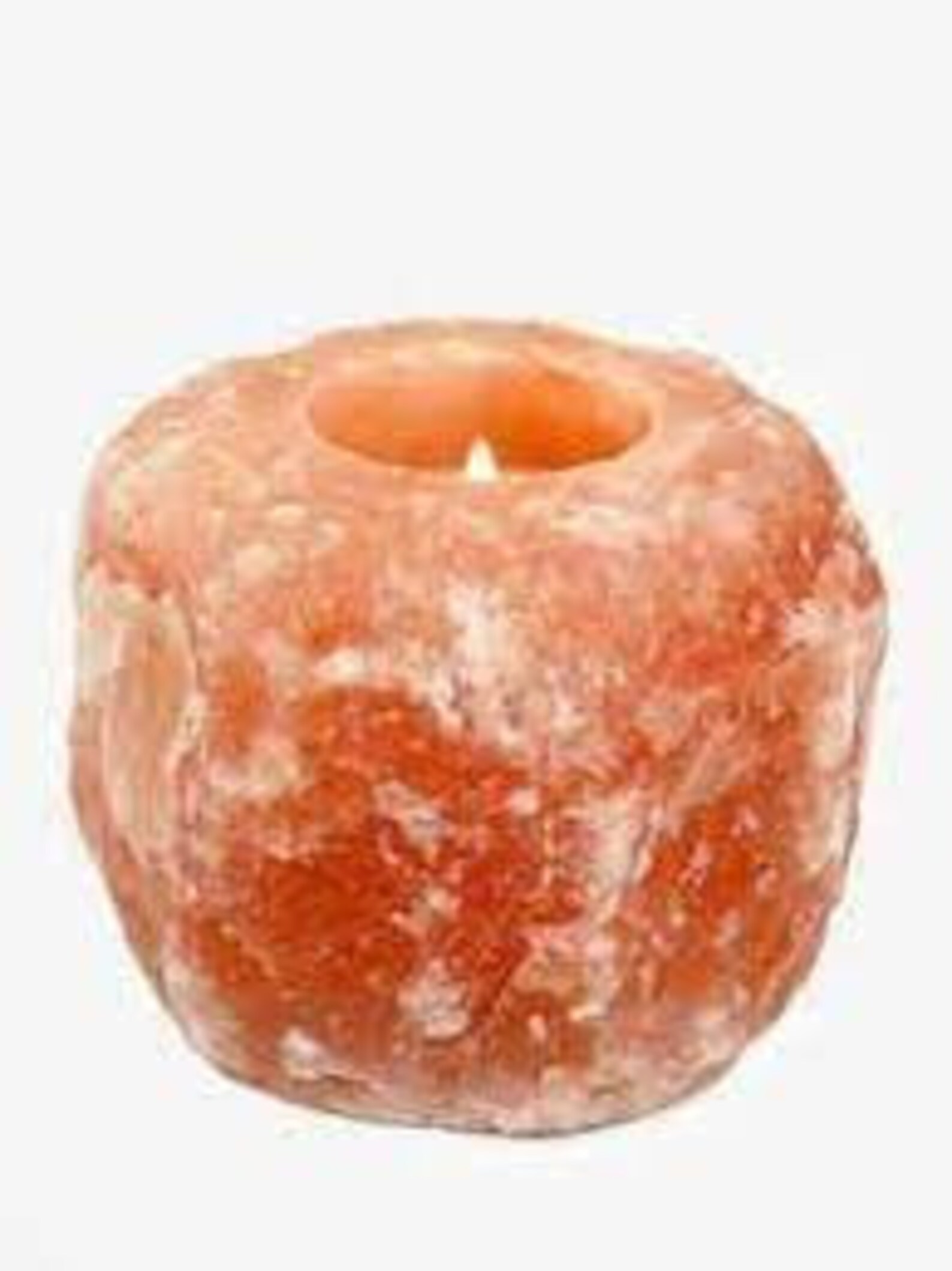 100 Natural Himalayan Pink Salt Candle Holder Crystal Rock Etsy UK