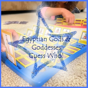 Ancient Egypt Gods and Goddesses Guess Who Cards (Classic Edition)