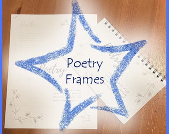 Poetry Frames Packet & Flipbook