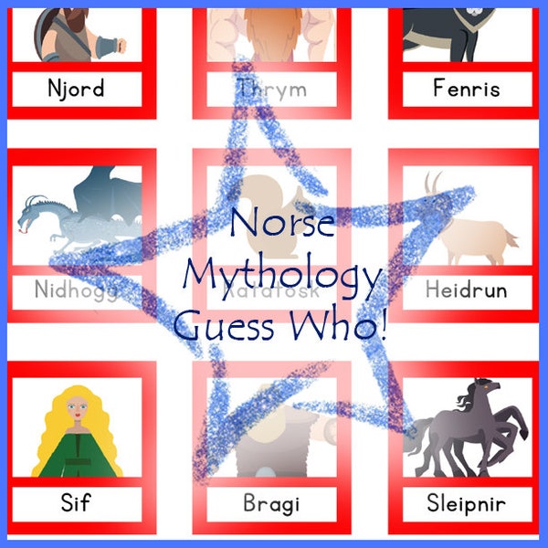 Norse Mythology Guess Who! (Classic Edition)