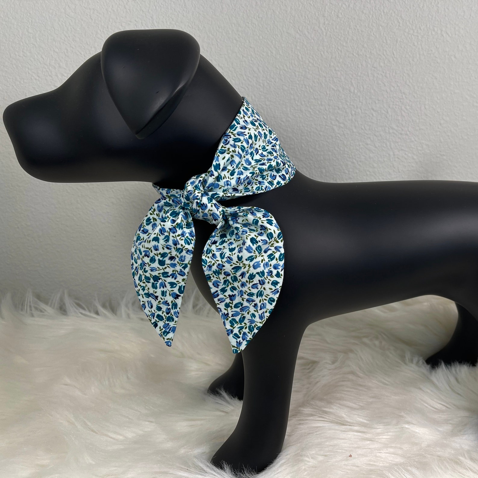 Spring Dog Neckerchief Floral Neckerchief for Dogs Dog | Etsy