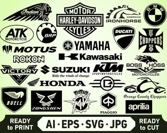 Download Motorcycle Logo Etsy