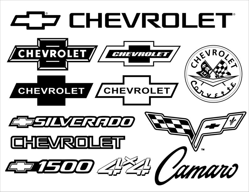 Download General Motors logo SVG Bundle. Car emblem vector clipart ...