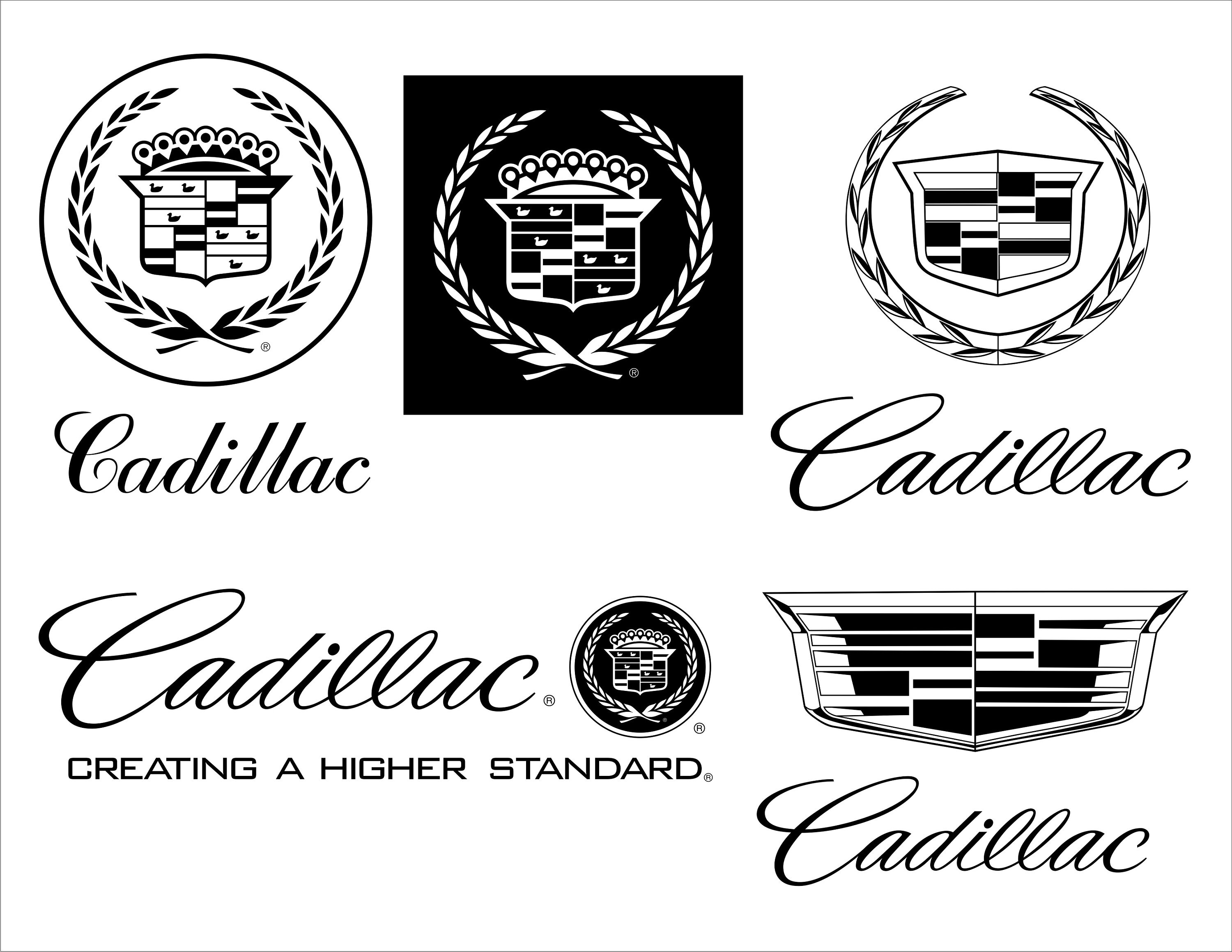 General Motors logo SVG Bundle. Car emblem vector clipart | Etsy