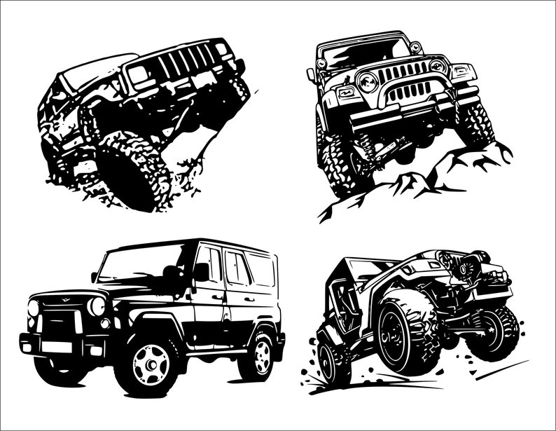 Free Free Off Road Truck Svg 582 SVG PNG EPS DXF File