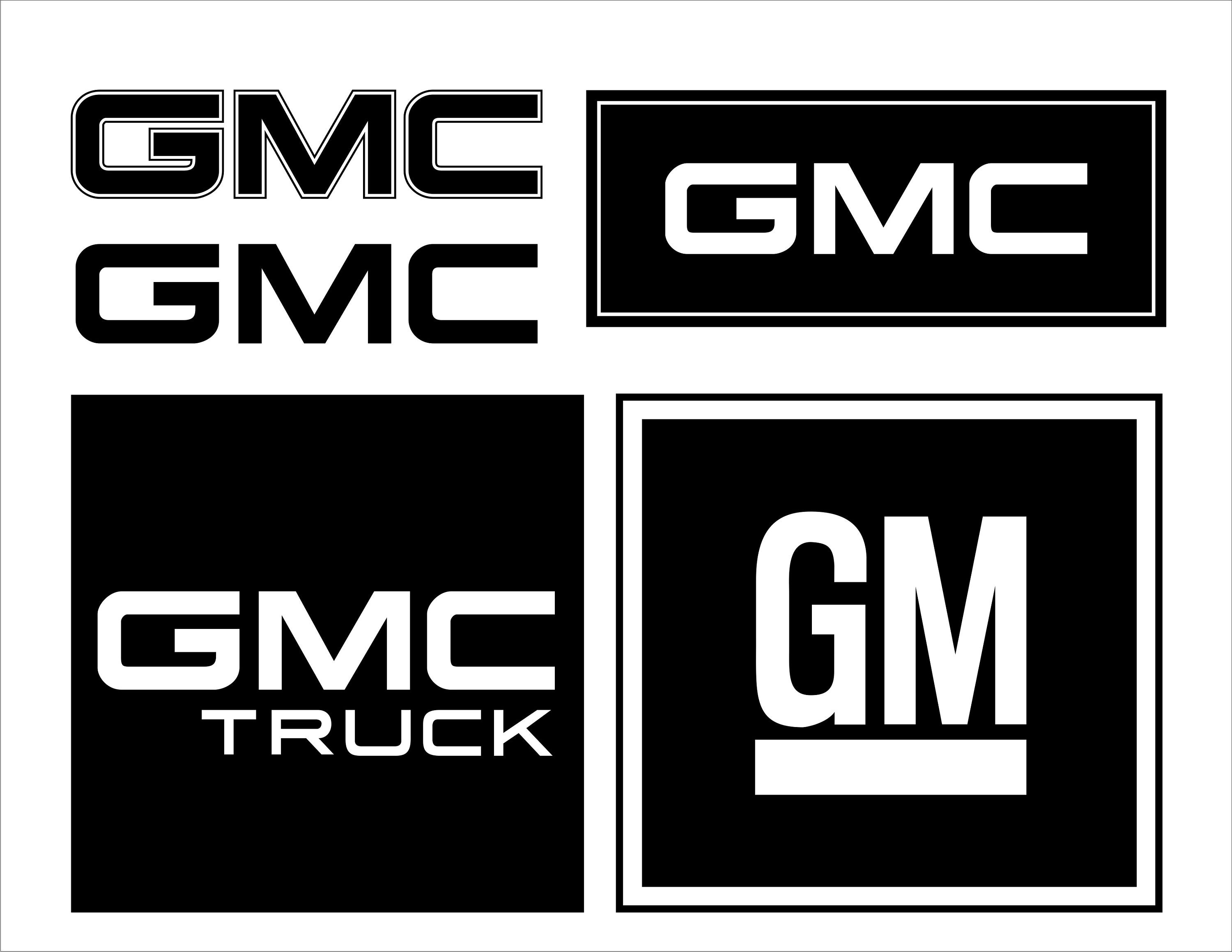 General Motors logo SVG Bundle. Car emblem vector clipart | Etsy
