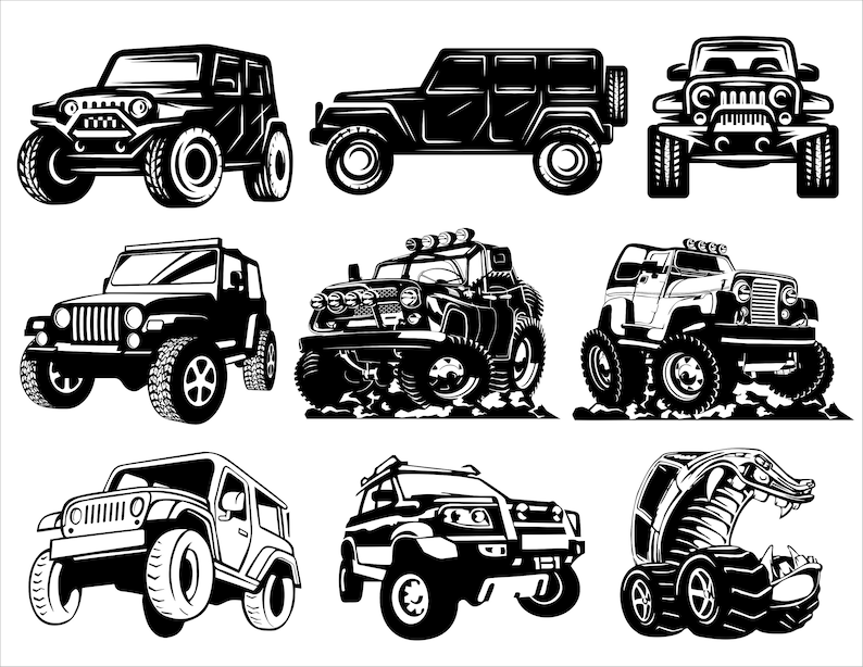 Free Free Off Road Truck Svg 322 SVG PNG EPS DXF File