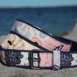 women&#39;s belt, fabric belt, cotton belt, canvas belt, floral belt, gift for her