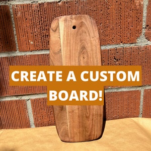 CUSTOM Resin Cutting Board | Resin Charcuterie Board | Custom Cheese or Serving Board | Personalized Wedding, Engagement, Anniversary Gift