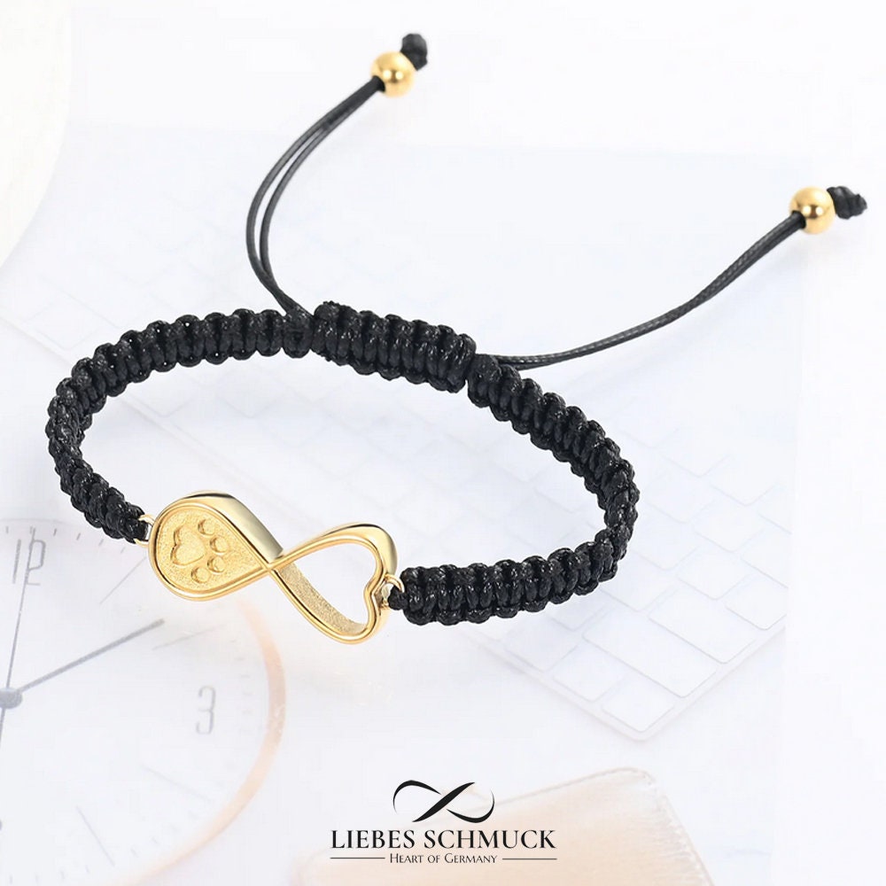 Gioielli di moda bracciale con ciondolo a forma di cuore con impronta in acciaio