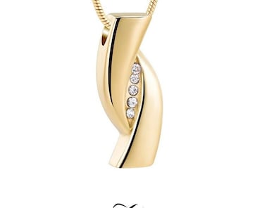 Collana con urna per ceneri di animali domestici, gioiello Collana con urna per ceneri di animali domestici, gioiello