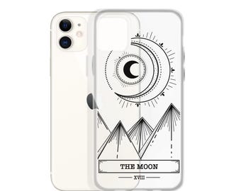 The Moon - doorzichtig iPhone®-hoesje