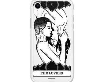 iPhone-hoesje The Lovers - afbeelding van het Queer Witch Tarot Deck