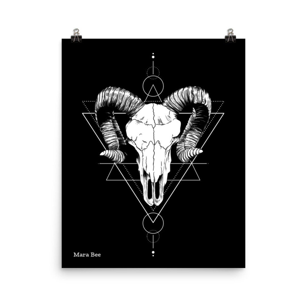 Buy Alchemical Aries Geometric Tattoo Print Online in India - Etsy Buy Alchemical Aries Geometric Tattoo Print Online in India - Etsy