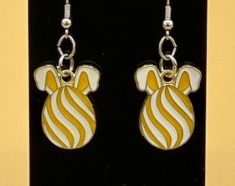 Colorful Easter Day Bunny Egg Earrings Stainless Hook