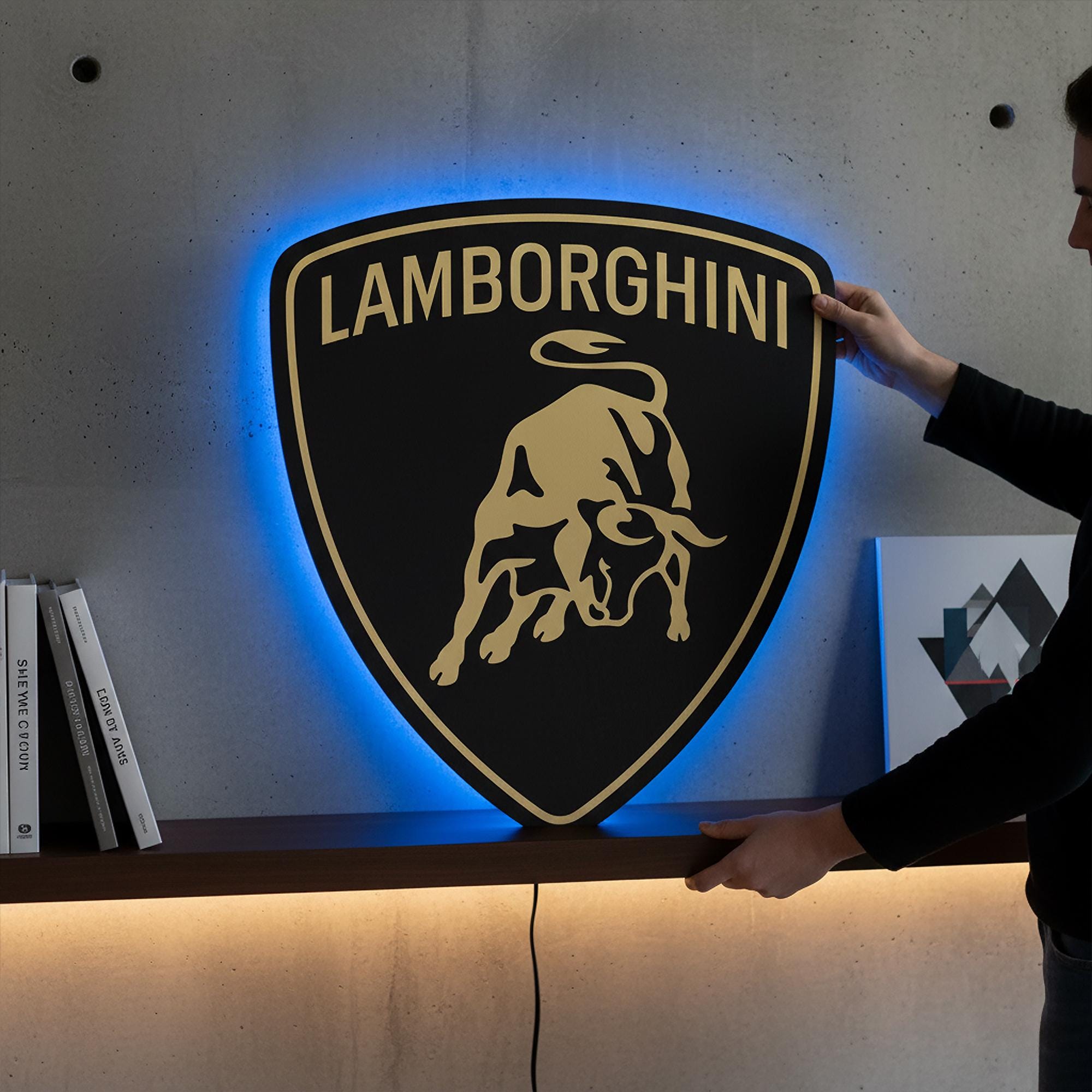 Lamborghini Led Sign - Etsy