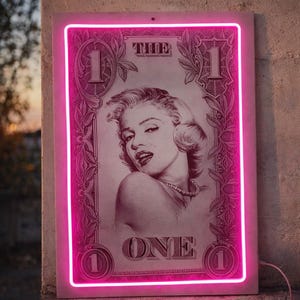 Marilyn Monroe Neon Sign - Etsy