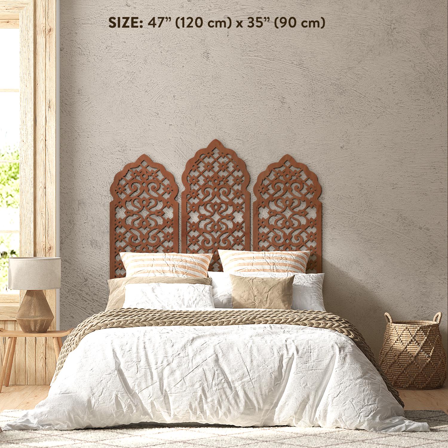 Moroccan headboard king discount