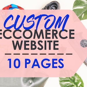 Design del sito web di e-commerce personalizzato - Sito web professionale Wordpress, Velocità e SEO Ottimizzato, Email & Configurazione del modulo di contatto, 1 anno di supporto gratuito