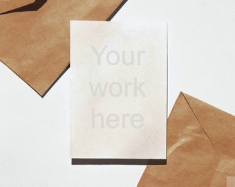 Download Add Your Design Mockup For Artwork Card Mockup Vertical Paper Mockup Card Psd Digital Mockup Print Mockup A5 A4 Rustic Mockup Art Collectibles Drawing Illustration Delage Com Br