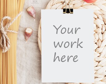 Rustic Mockup A4 Digital Mockup Print Add Your Design Mockup for Artwork Mockup A5 Poster PSD Poster Mockup