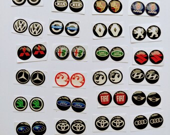 2x Ersatz 14MM Autoschlüssel Sticker für Kia Schlüssel Emblem Logo Radio Knöpfe 2x Ersatz 14MM Autoschlüssel Sticker für Kia Schlüssel Emblem Logo Radio Knöpfe