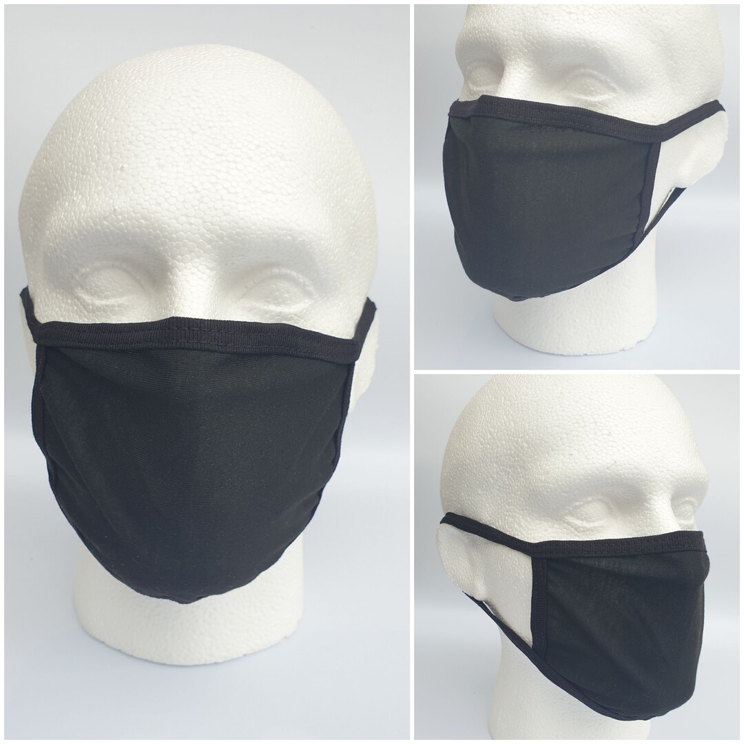 3 Pieces Face Masks From Organic Cotton Washable Double Layered Face