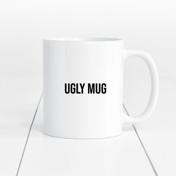 Ugly Coffee Mug Ugly Mug Funny White Elephant Gift Work Gag | Etsy