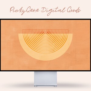 Boho Desktop Wallpaper | Laptop Background, Abstract Wallpaper, Minimalist Wallpaper, Mac Wallpaper, Digital Wallpaper, Digital Background