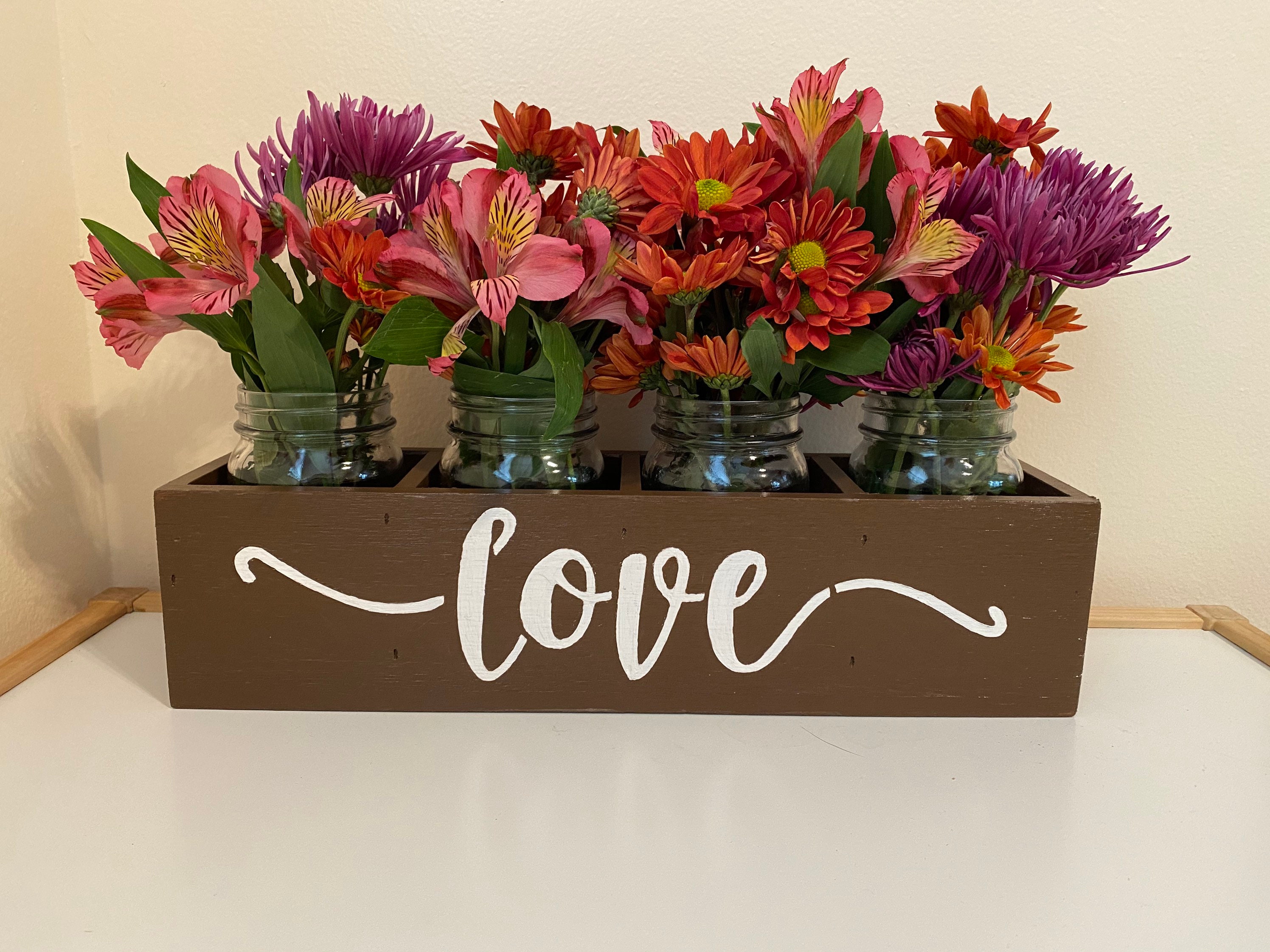 Pieza central del soporte del tarro de albañil | Etsy