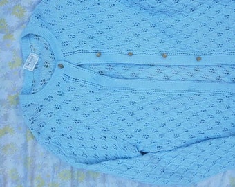 Sky Blue Cardigan | Etsy Sky Blue Cardigan | Etsy