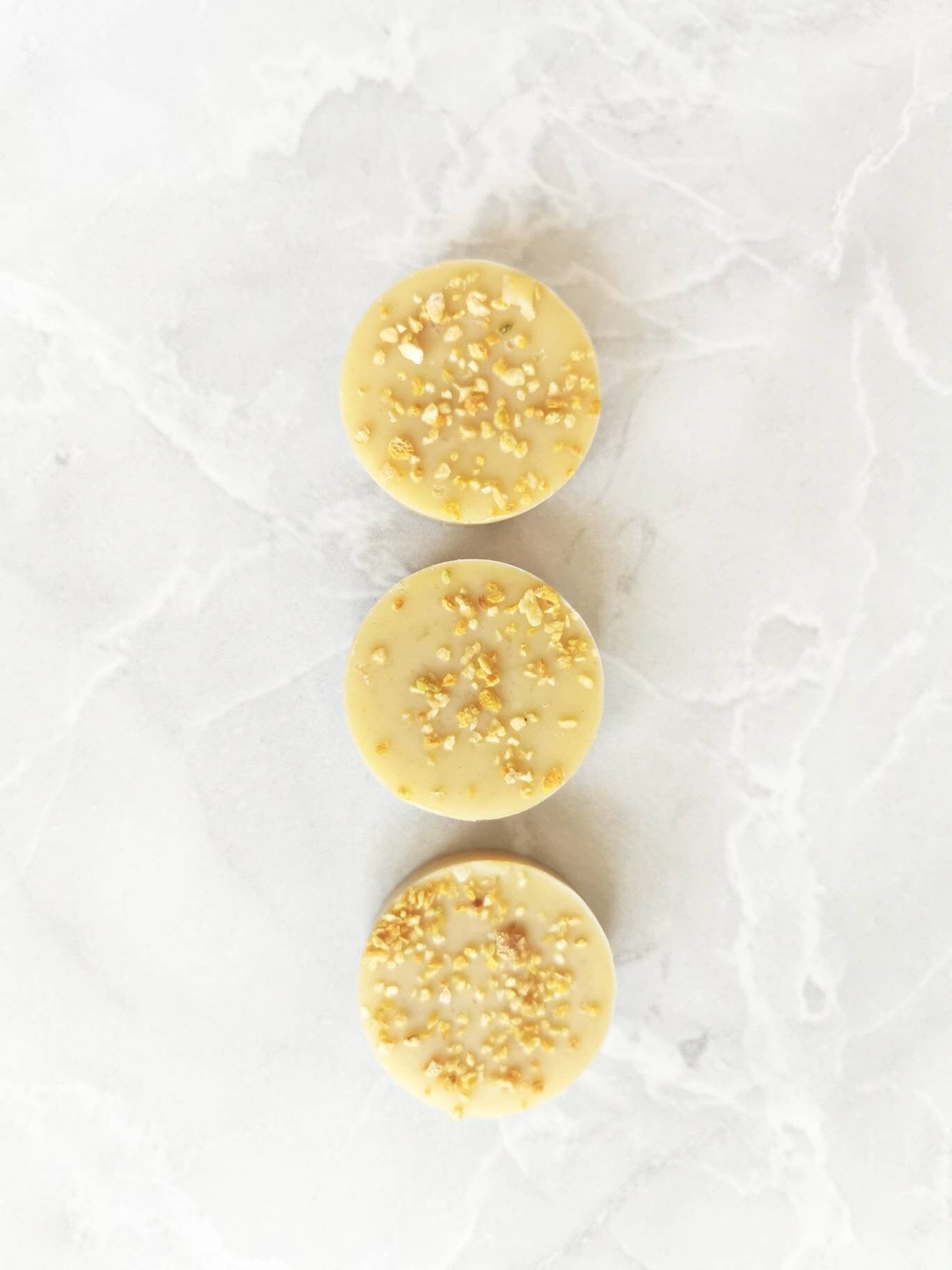 Lemon Zest Body Butter Scrub Bar Etsy