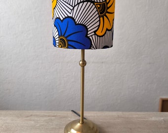 Lampe avec abat jour en wax