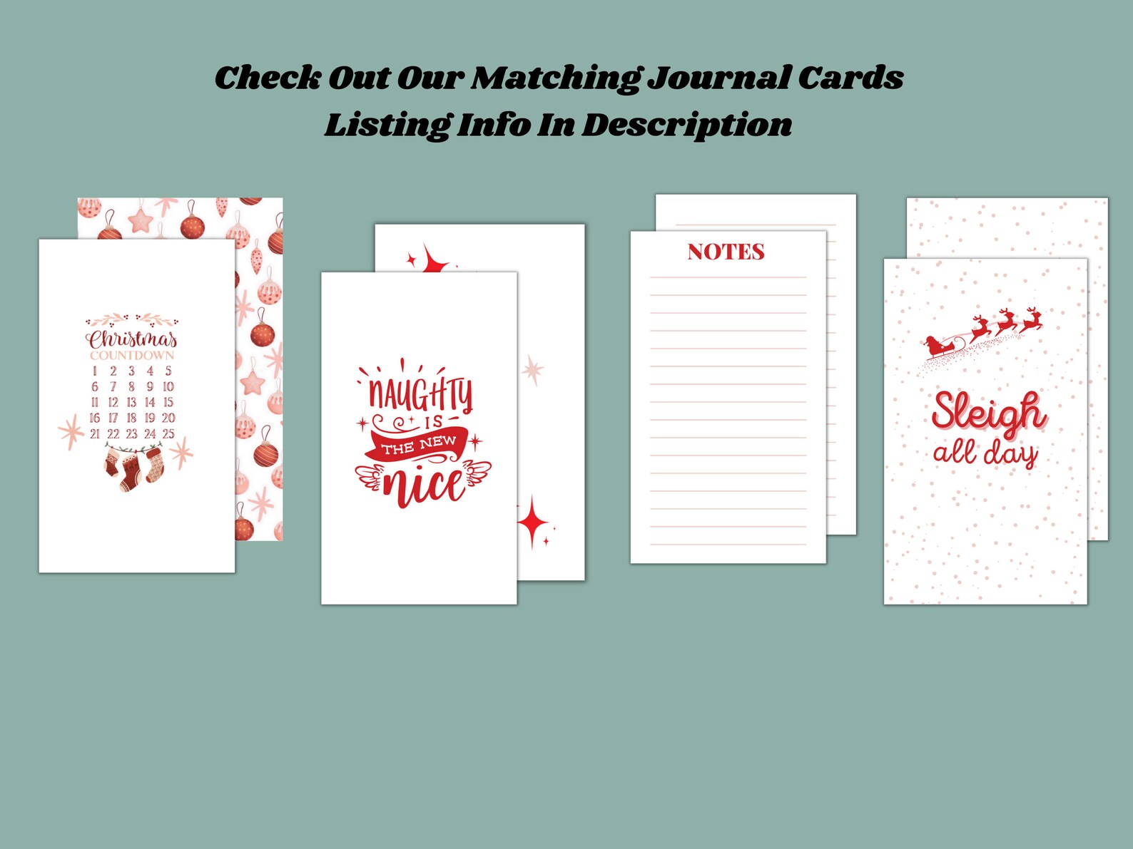Happy Planner Christmas Printable Dashboard Discbound Planner Etsy