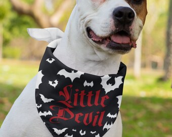 Nightmare before Christmas tim burton Spooksieboo Gothic Halloween over the collar Dog cat Bandana