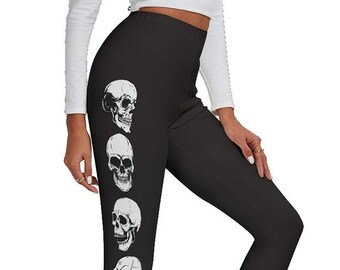 Skeleton Leggings - Etsy