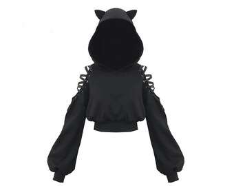 gothic hoodies womens