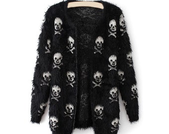 goth cardigan