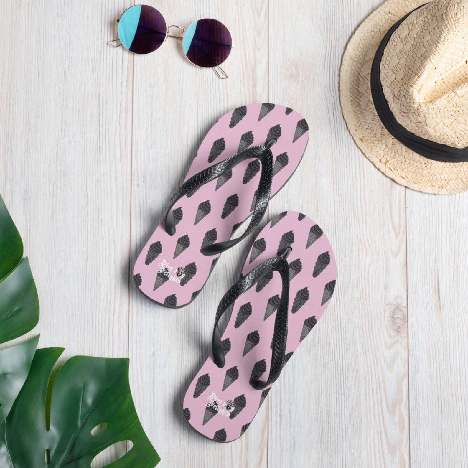ice cream flip flops