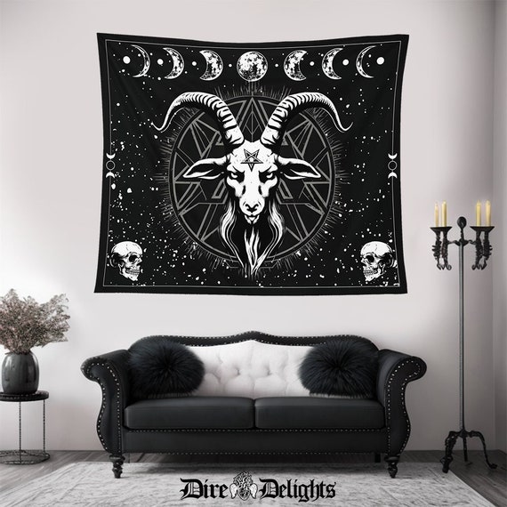 Baphomet wall tapestry sale