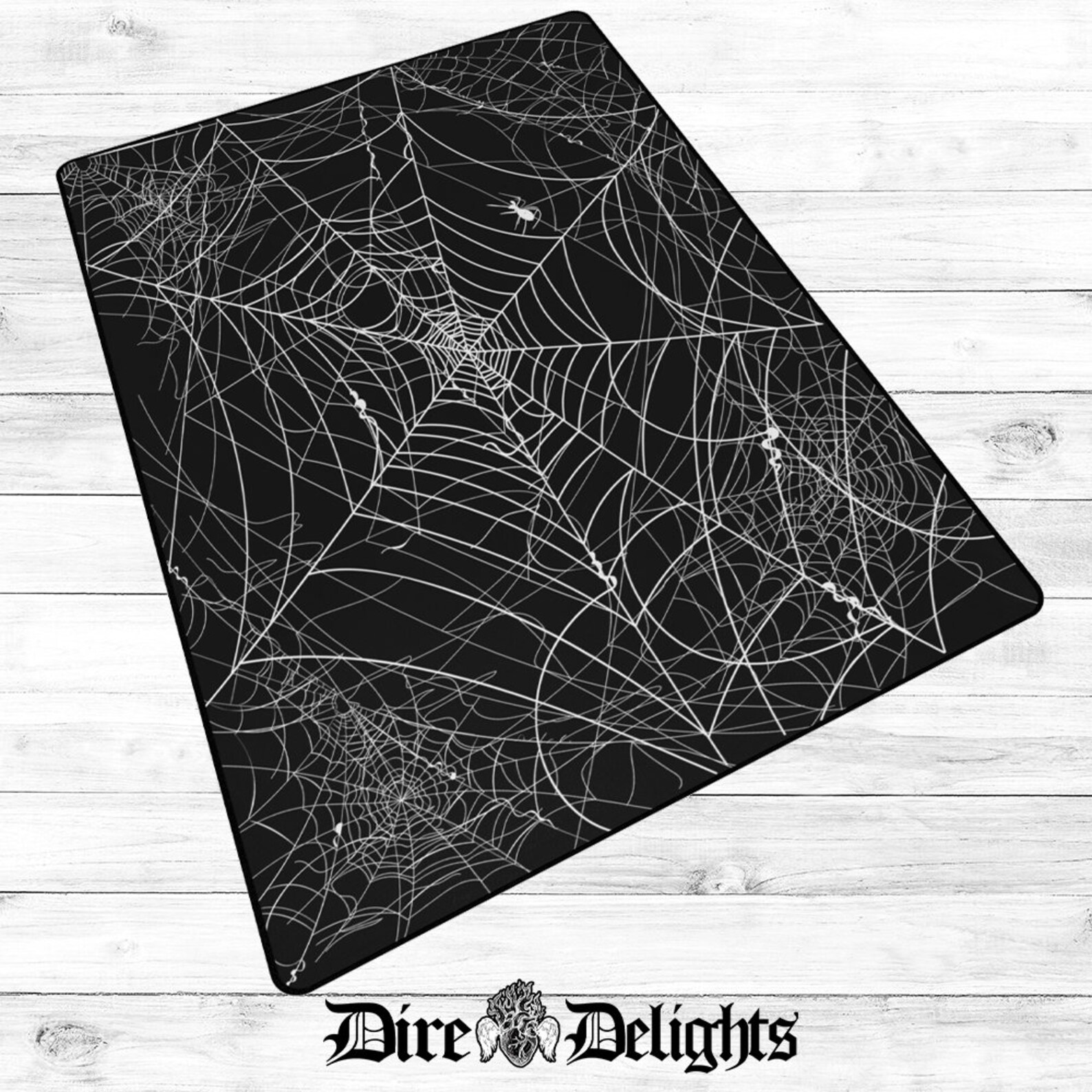 Spider Wed Rug Goth Spiderweb Mat, Pink Goth Spider Web Big Rectangular Rug,kawaii ...