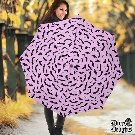 Paraguas murciélagos góticos pastel con cubierta - Etsy España