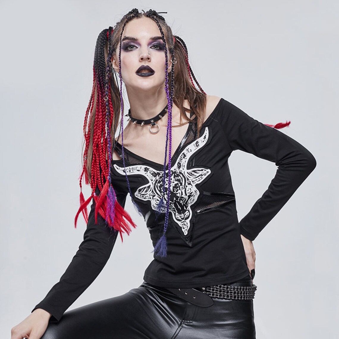baphomet long sleeve shirt