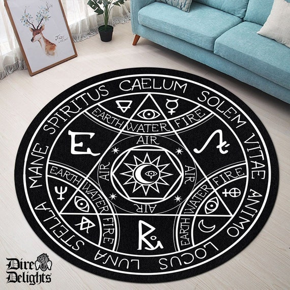 Gothic Living Room Rugs, Gothic Welcome Mat