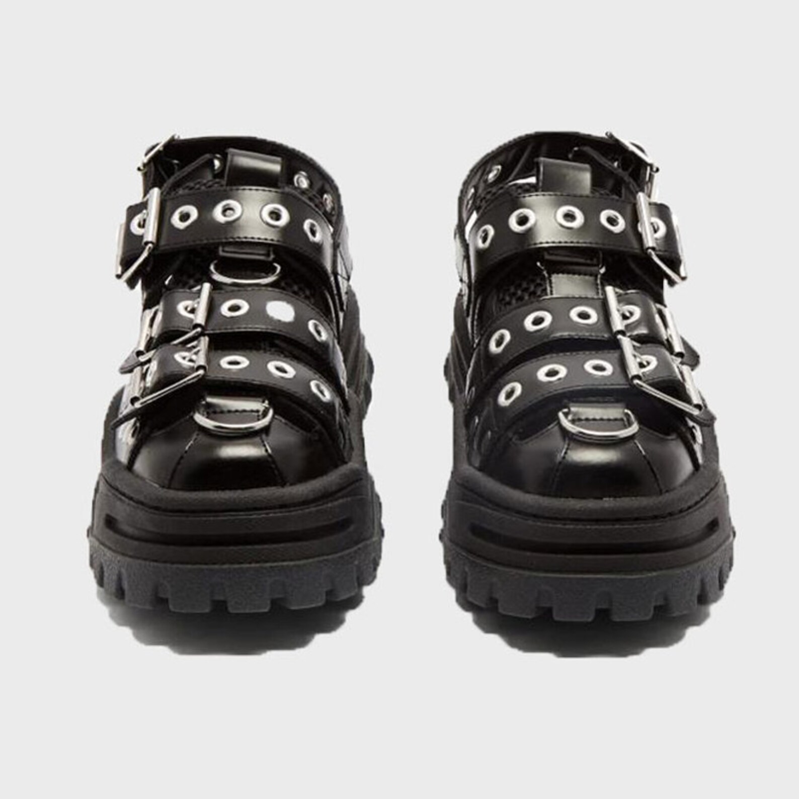 goth beach platform sandals