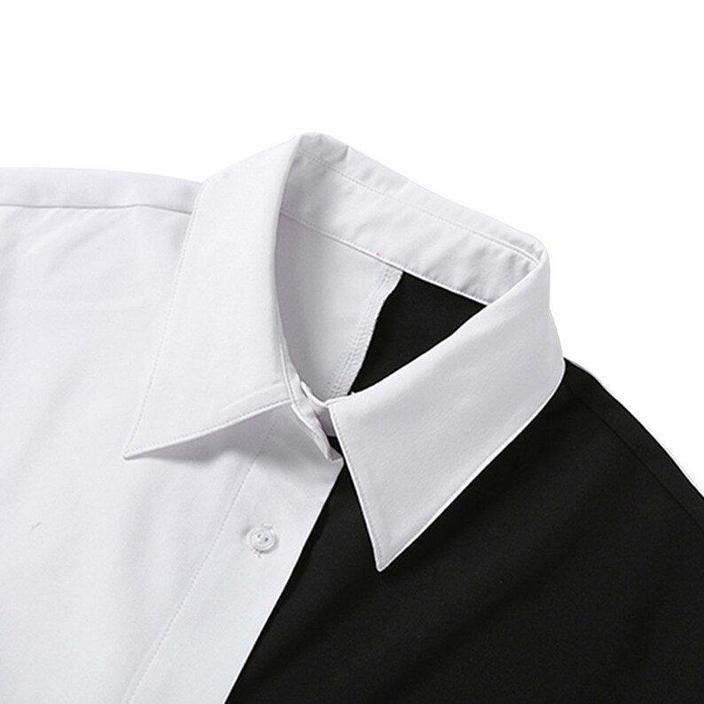Women S Cropped Half Black Half White Dual Tone Shirt Contrast Two Tone Top Black And White Goth Shirt Crop Tops Clothing Drv Rennrutschen Com Women S Cropped Half Black Half White Dual Tone Shirt Contrast Two Tone Top Black And White Goth Shirt Crop Tops Clothing Drv Rennrutschen Com