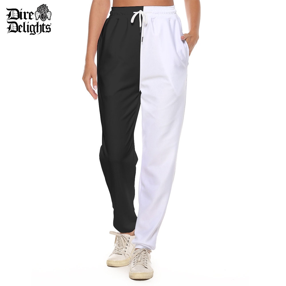 PANTALON ESTAMPADO BLANCO Y NEGRO - Dulce Locura tu tienda online